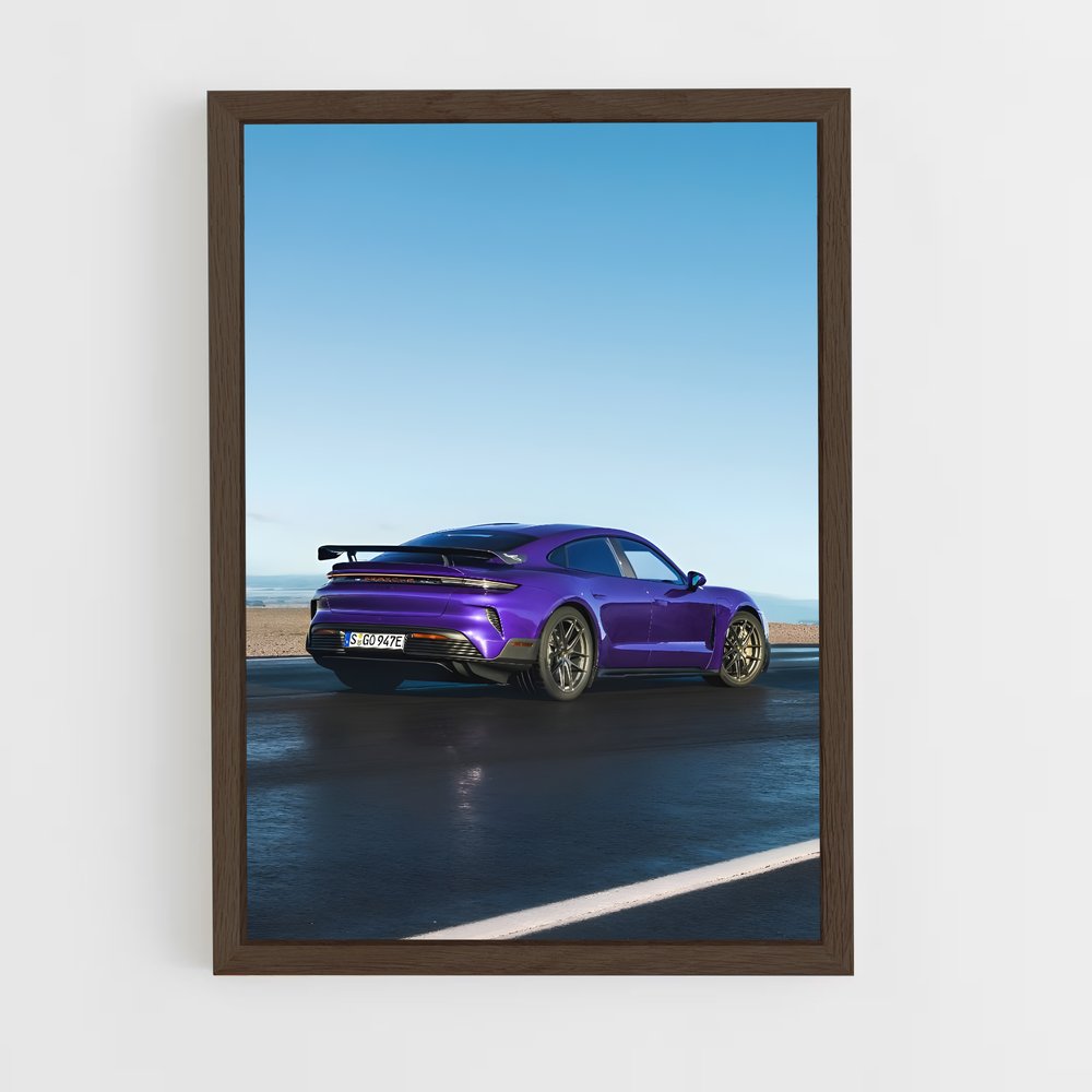 Poster Turbo GTR – affiche Porsche (vue 5)